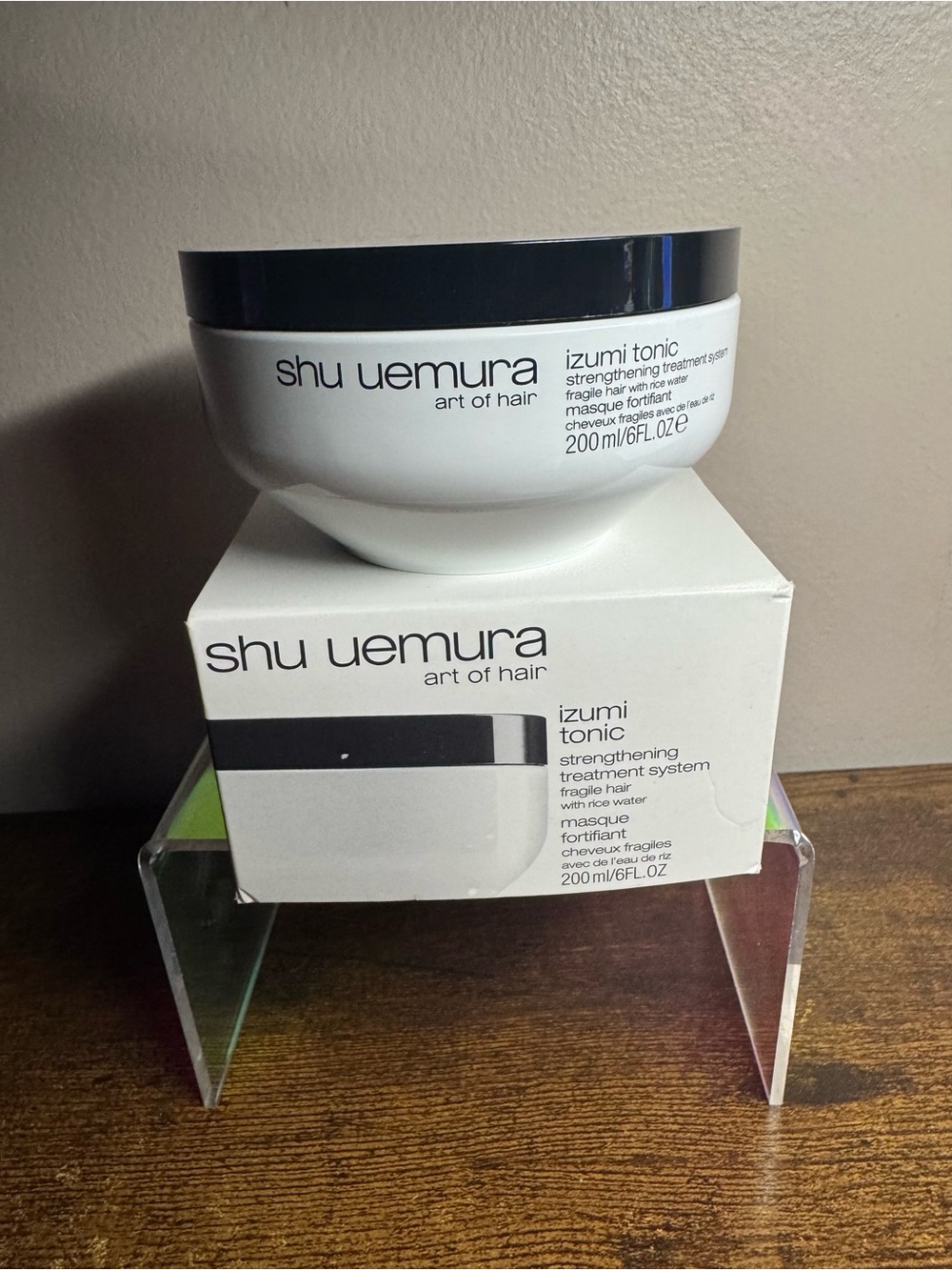 Shu Uemura Tonic Strengthening & Thickening Rice Water Hair Mask 6oz/200ml